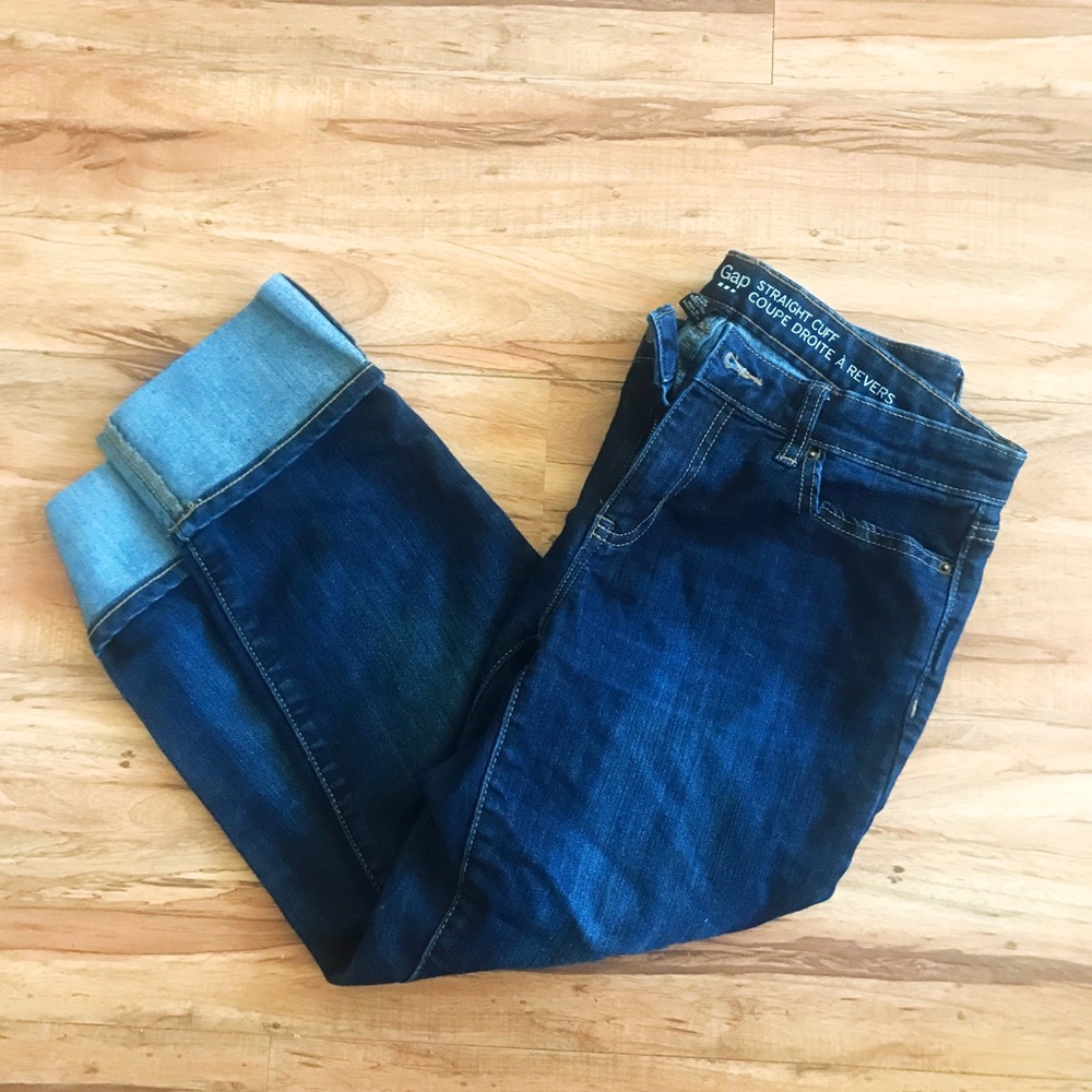 GAP Straight Crop Jean Size 6 / 28